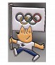 Cobi - Multicolor - Spain - 1992 - Metal - Olimpic Games - Cobi,the mascot of the Olympics Barcelona '92 - 0